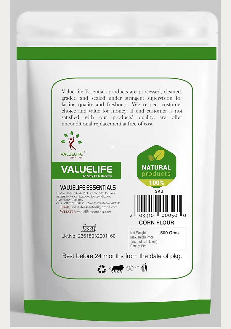 Value Life Corn Flour 500G