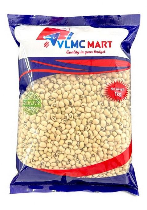 Vlmc Mart Premium White Lobia | Unpolished | White Babberlu | Protein & Fiber Rich Pulses | Healthy Indian Lentils| Size -1Kg