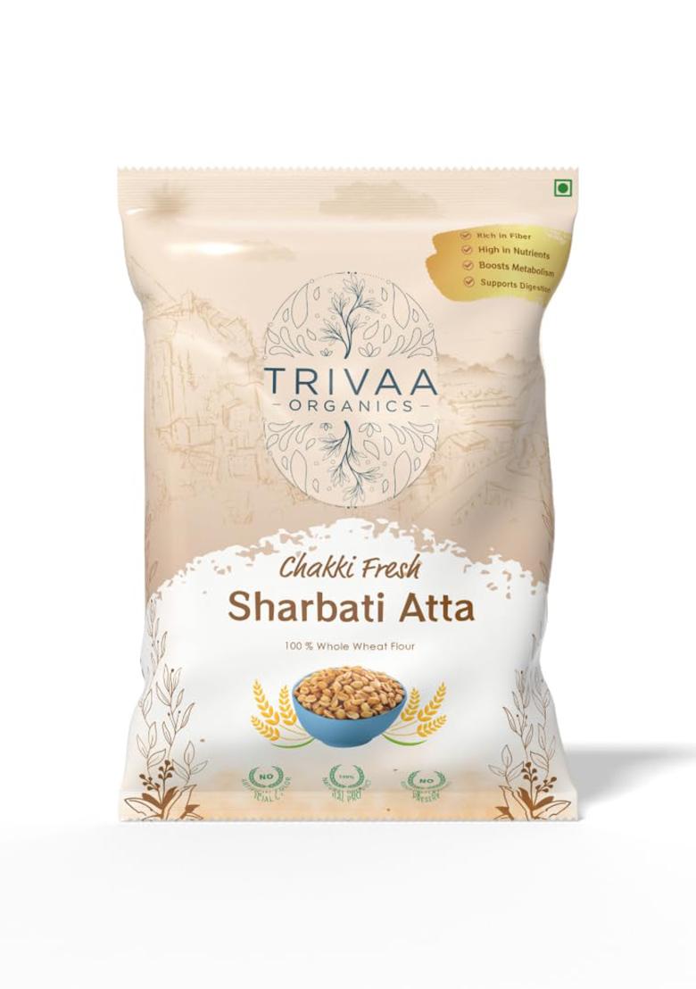 Trivaa Organics 100% Whole Wheat Atta