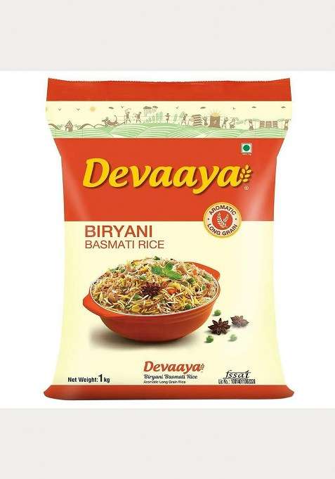 Daawat Devaaya Biryani Basmati Rice, 1 Kg Pouch
