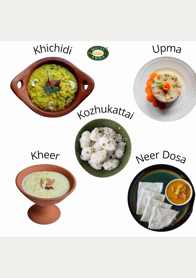 Millet Amma Certified Organic Barnyard Millet | 1 Kg (500G X 2 Packs) | Unpolished Barnyard Millet Grains | 100% Vegan & Gluten Free | Rich In Protein & More Fiber Than Rice |