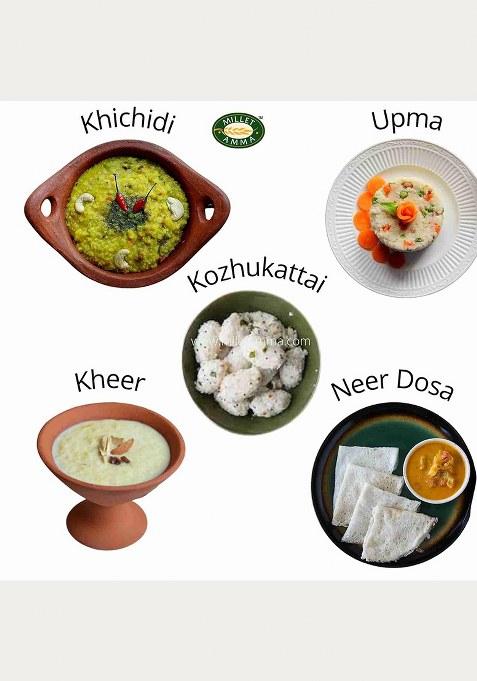 Millet Amma Certified Organic Barnyard Millet | 1 Kg (500G X 2 Packs) | Unpolished Barnyard Millet Grains | 100% Vegan & Gluten Free | Rich In Protein & More Fiber Than Rice |