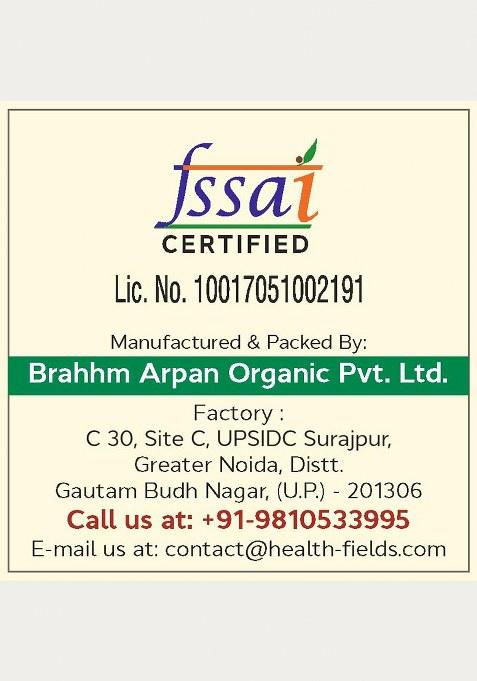 Pusht Organic Brown Basmati Rice | Long-Grain & Aromatic | High In Fibre & Low Gi | Unpolished & Gluten-Free | 1Kg