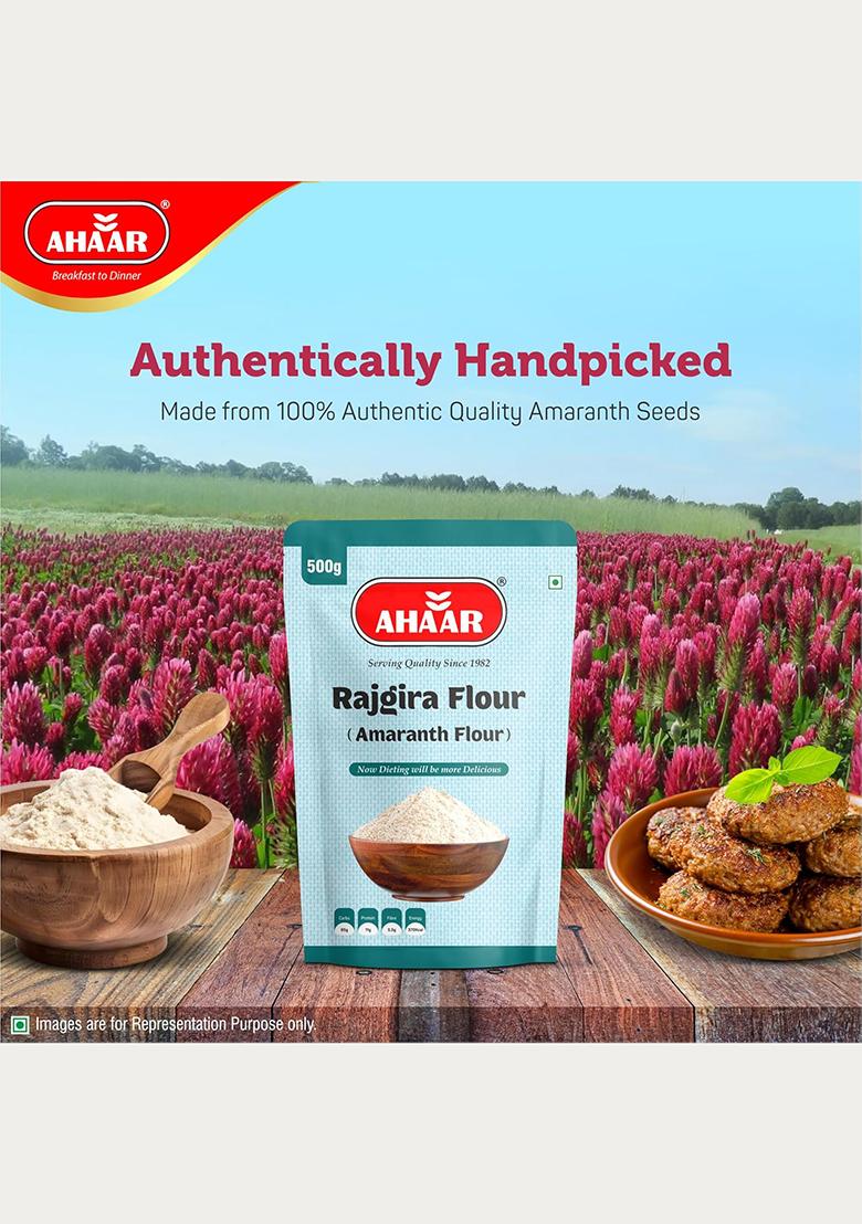 Ahaar Premium Rajgira Flour | Amaranth Powergrain 500G