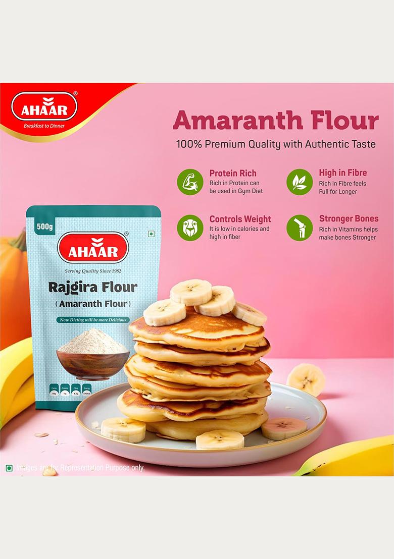 Ahaar Premium Rajgira Flour | Amaranth Powergrain 500G