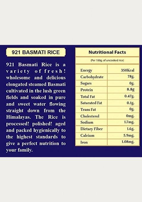 921 Classic Green Label Long Fine Grains Export Basmati Rice 5Kg