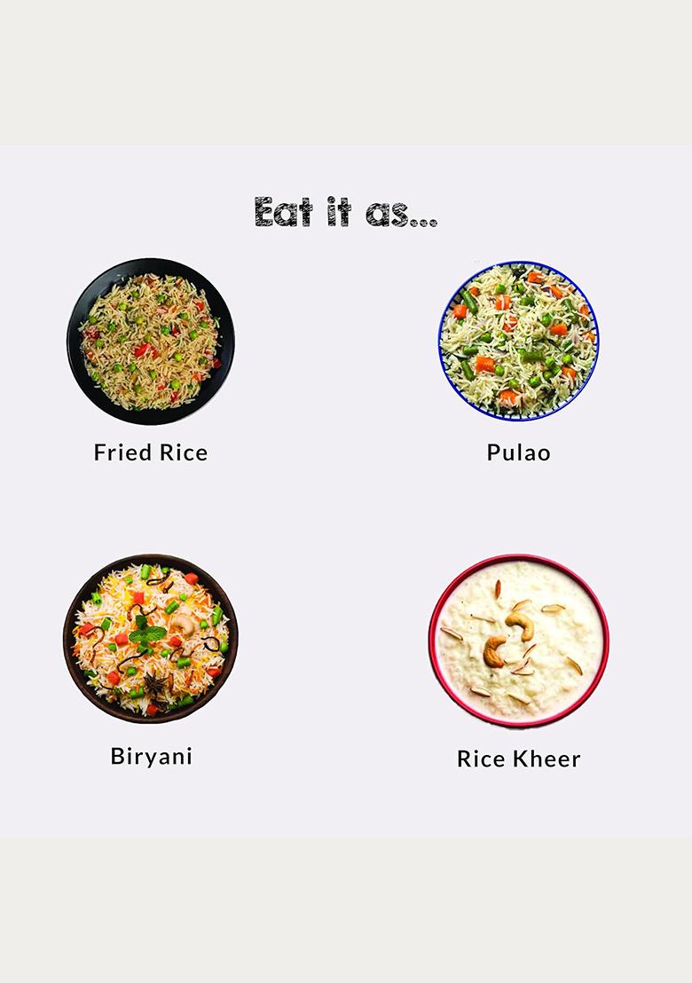 Selfcare By Suman Agarwal Diabetic Friendly Low Gi Rice Pack Of 1-1Kg | Dal