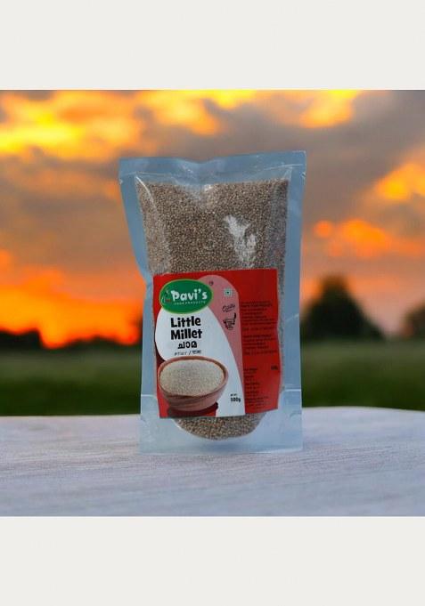 Pavi’S Little Millet Chama Rice | Kerala Chama | Unpolished Rice 500 Gm