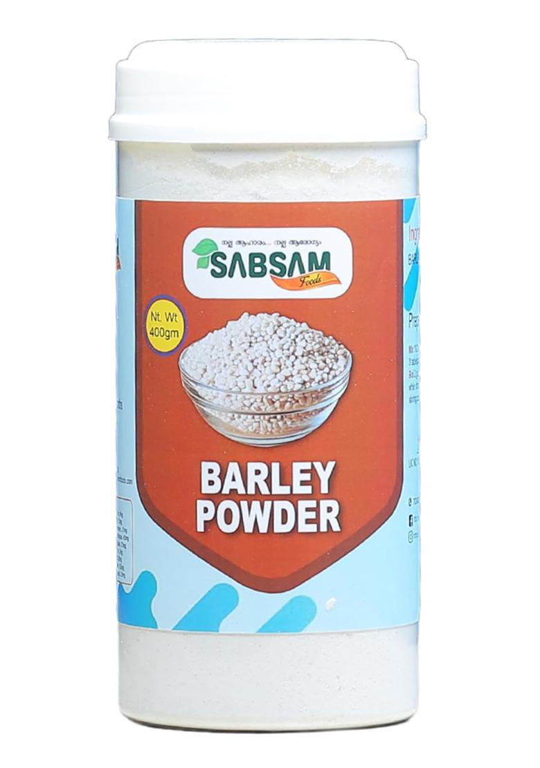 Sabsam Foods Barley Powder|Good For Heart|Protect Against Diabetes|Pack Off 400Gm