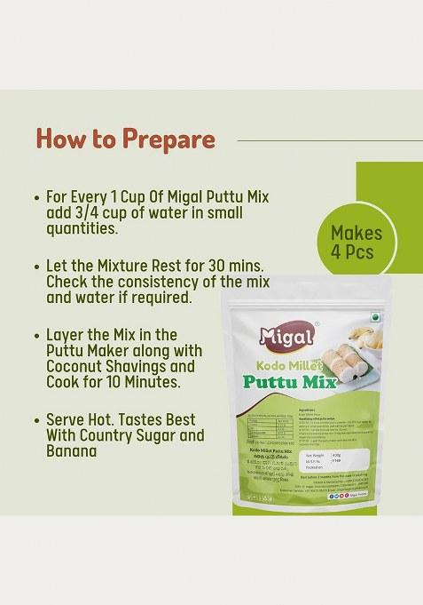 Migal Kodo Millet Puttu Mix | Puttu Powder
