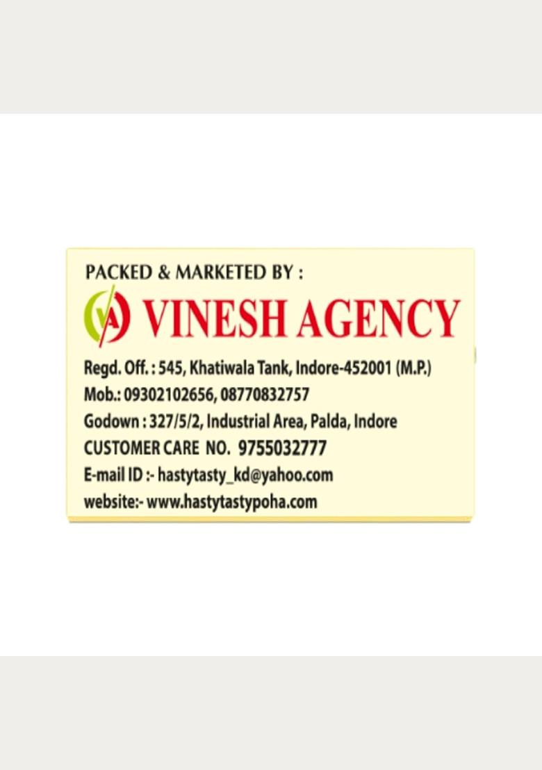 Hasty Tasty Paper Poha Flattened Rice 500 G, Thin, Patla Used For Making Namkeen