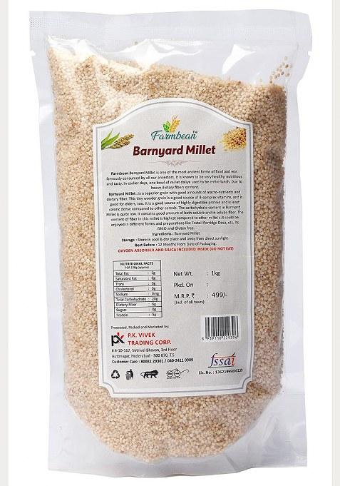 Farmbean Barnyard Millet Udalu 1Kg