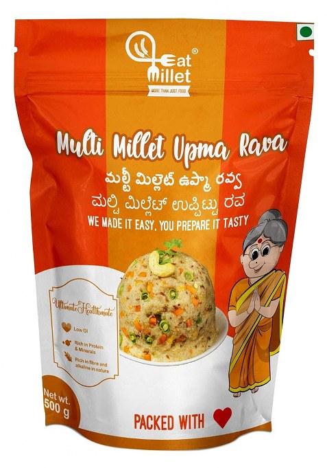 Eat Millet Multi Millet Upma Rava 500G (Pk Of 2)