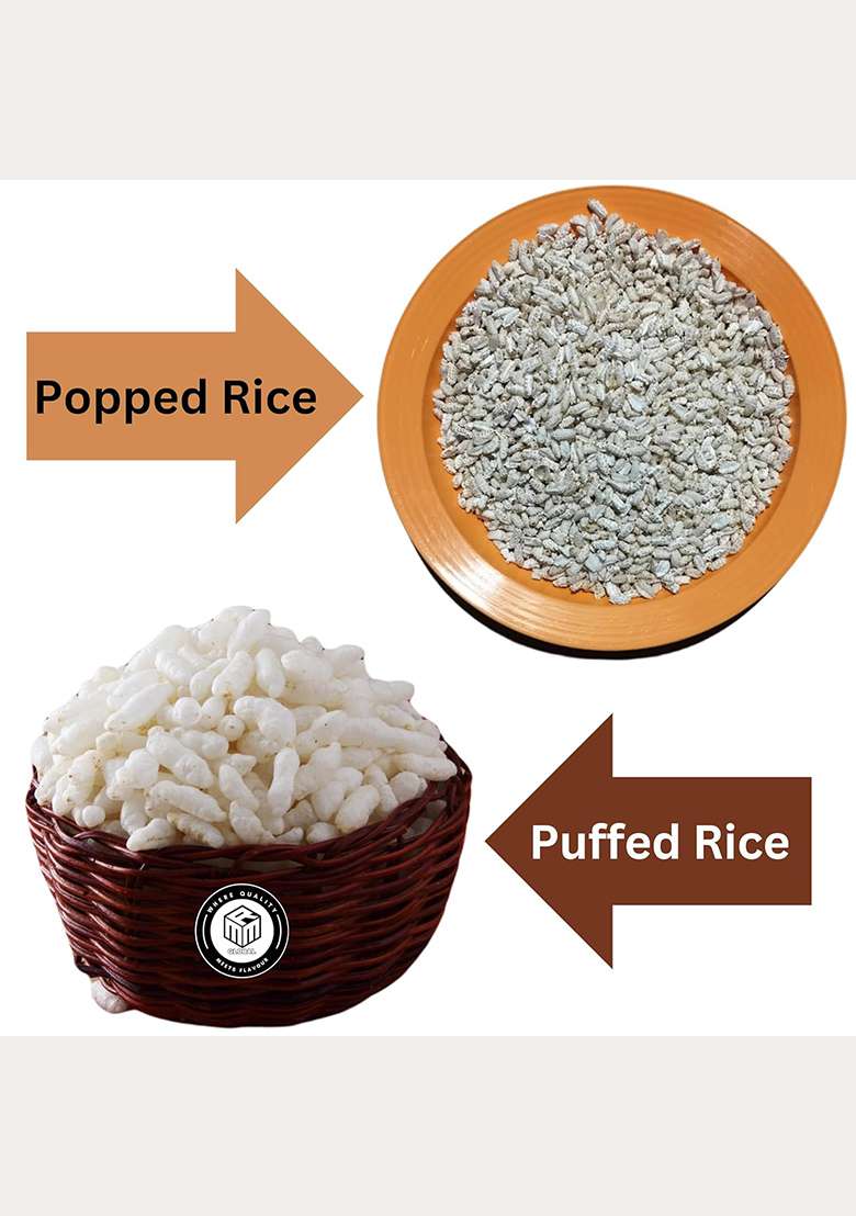 Mmr Popped Rice, Nel Pori, Karthigai Pori, (Popped Rice, 500 Gms) - Indya