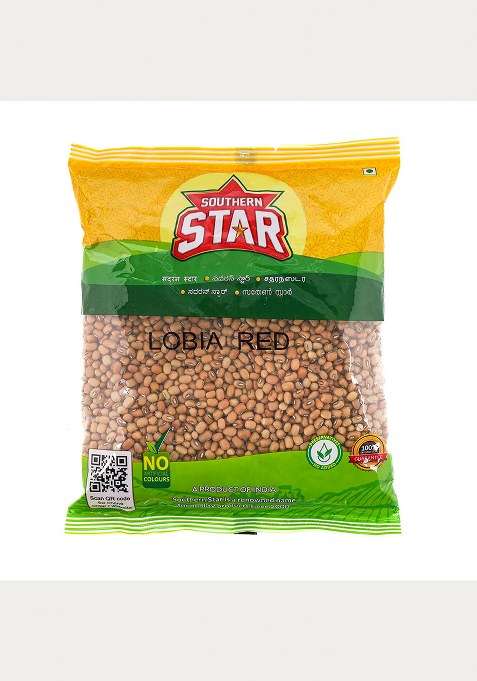 Southern Star Premium Red Lobia 500G Protein Fiberrich Cowpeas 100% Natural No Additives Iron Boosting South Indian Origin Export Quality Rajmadried Chawlikaramanithatta Payirred Cow Peas