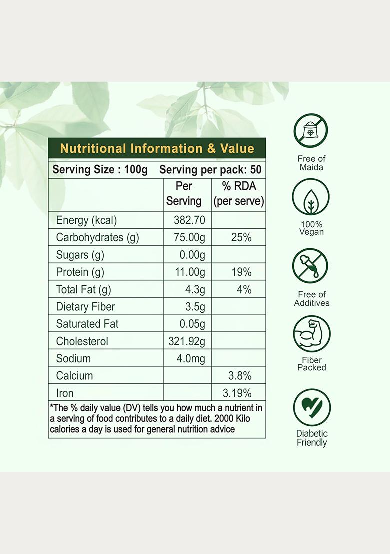 Kisaan Tattva Organic Besan | Gram Flour | Stone-Ground From Unpolished Chana Dal | High Protein | Gluten-Free | 1Kg