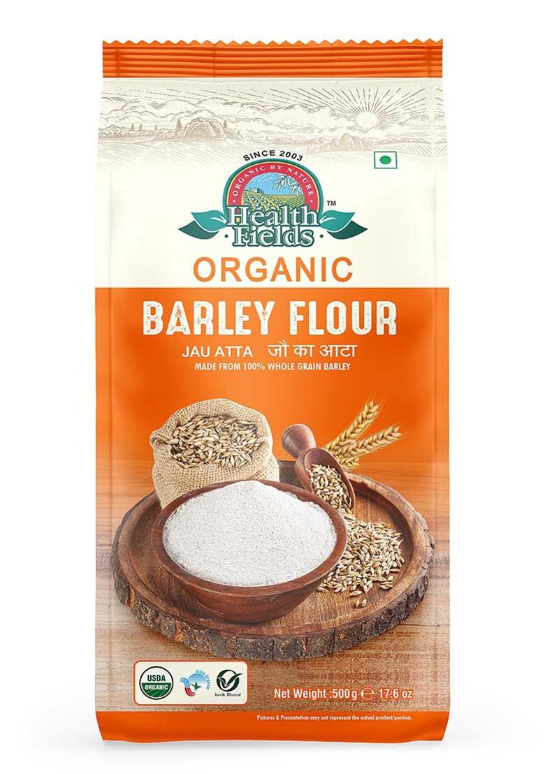 Health Fields Organic Barley Flour/Jau Ka Aata