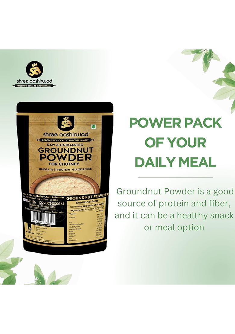 Shree Aanantam Groundnut Powder For Chutney