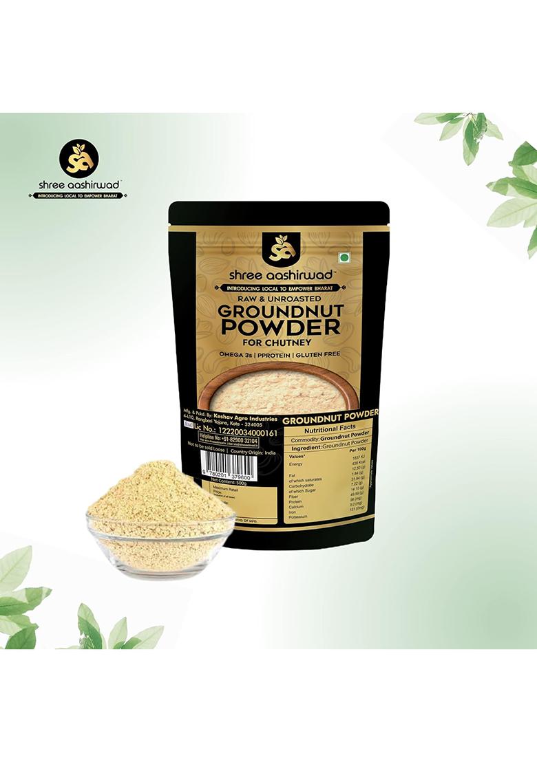 Shree Aanantam Groundnut Powder For Chutney