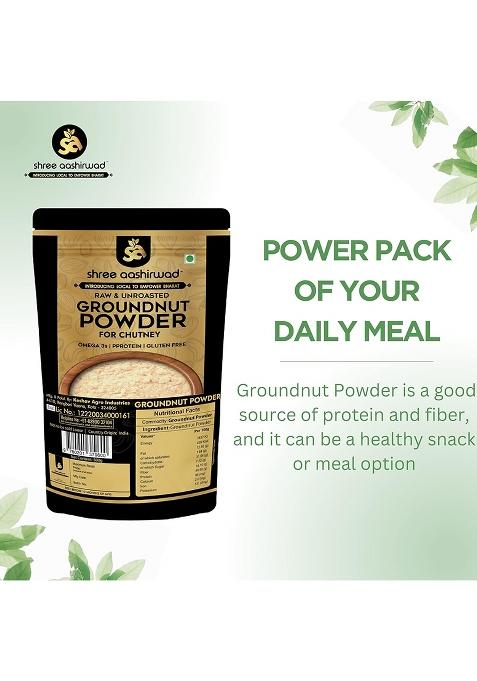 Shree Aanantam Groundnut Powder For Chutney