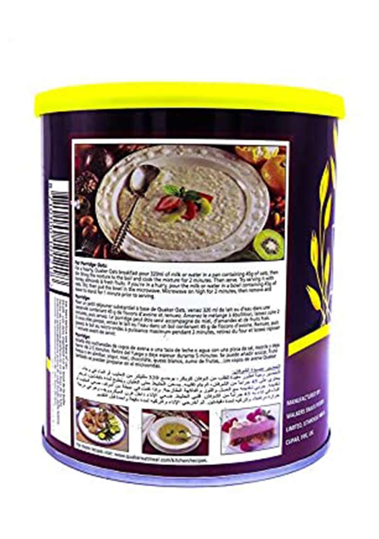 Quaker Quick Cooking White Oats Jar, 500 G - Indya