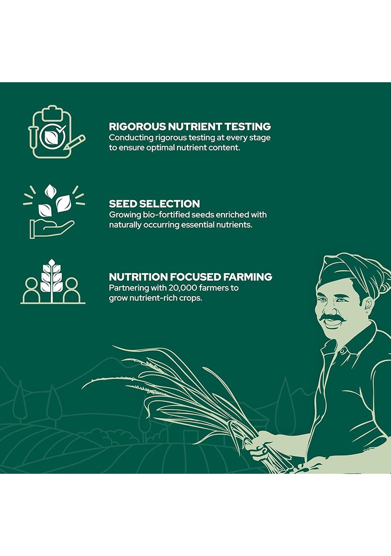 Better Nutrition Biofortified Unpolished Toor/Arhar Dal 1Kg | Naturally Rich In Protein | Rich In Fibre, Zinc & Iron | No Additives | Chemical-Free | Non-Gmo