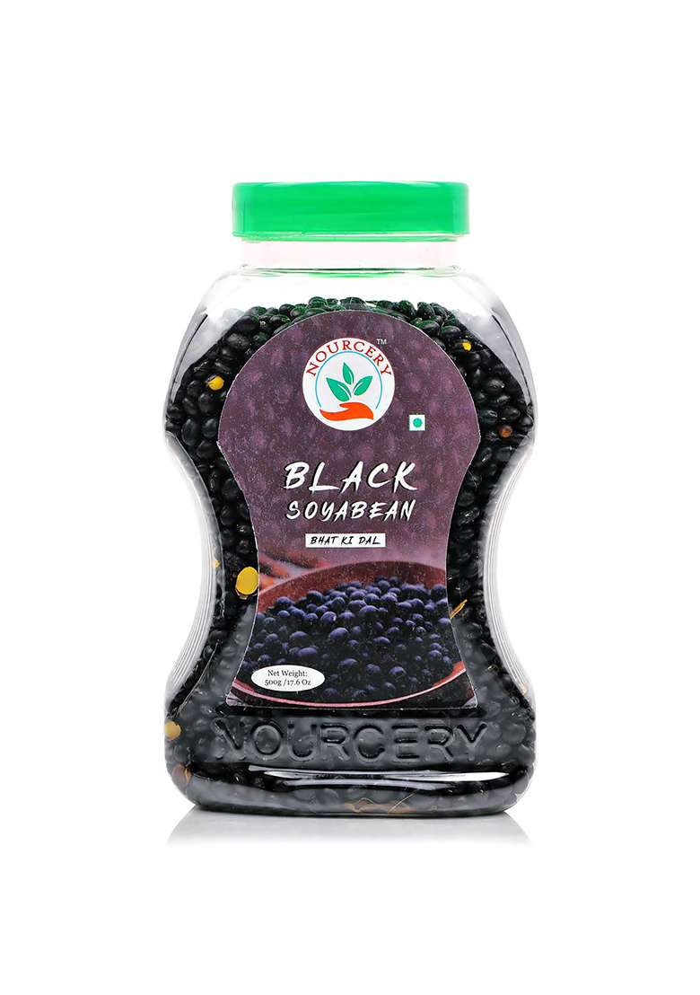 Nourcery Black Soybean, 500G (Bhat Ki Dal) - Indya