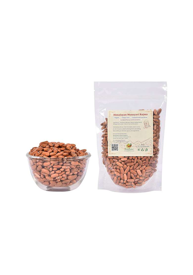 Herbieaters Himalayan Munsyari Rajma Munsiyari Rajma Pahadi Rajma Kidney Beans - 900Gm Grown On Himalayas - Indya