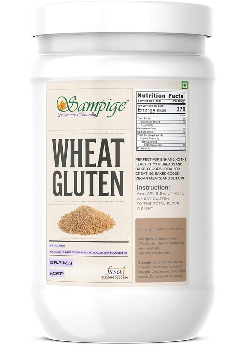 Sampige Wheat Gluten -900 Grams - Indya