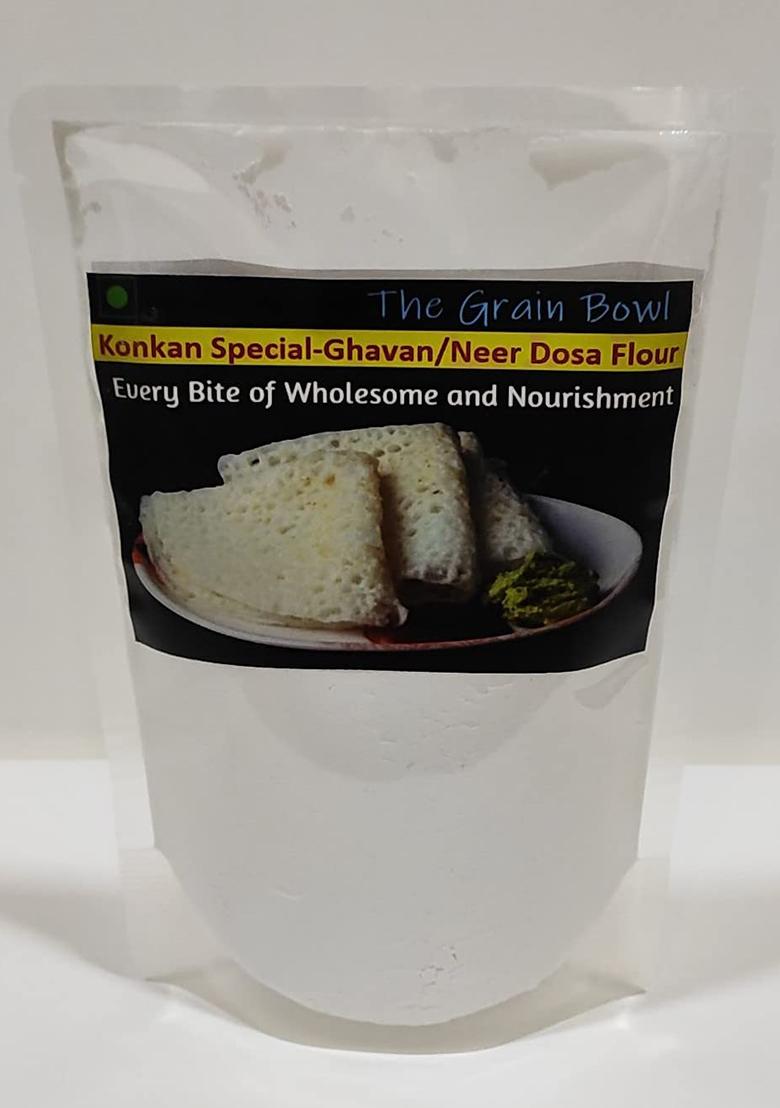 Ghavan/Neer Dosa Flour By The Grain Bowl | Ghavane Pith | Pan Cake Flour | Nutritious Breakfast