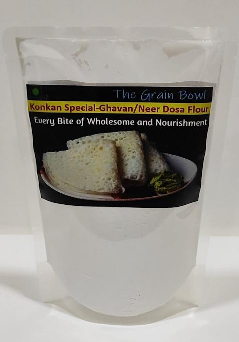 Ghavan/Neer Dosa Flour By The Grain Bowl | Ghavane Pith | Pan Cake Flour | Nutritious Breakfast