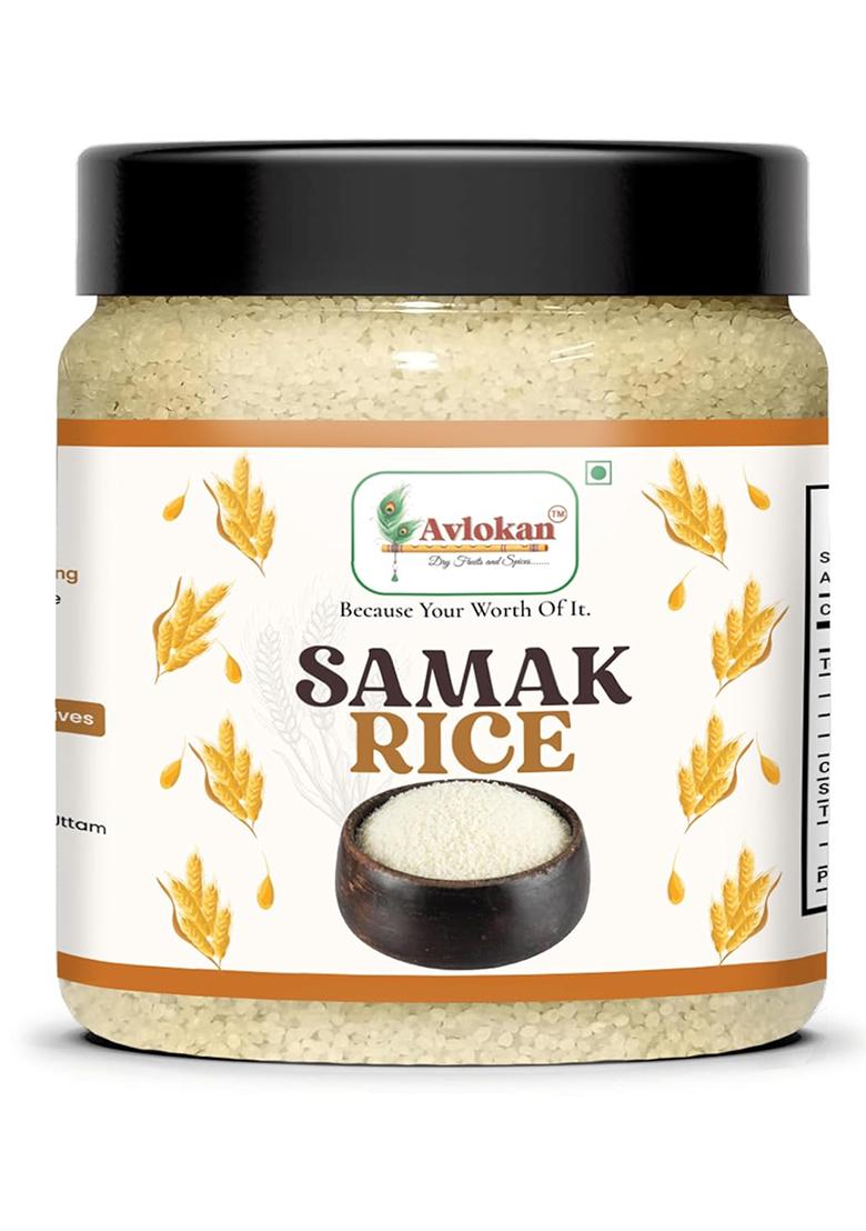 Avlokan Samak Rice (Barnyard Millet) 250Gm | Samo Rice| Samak Chawal |, Whole Grain, Vrat Ke Chawal | Healthy Fasting Food