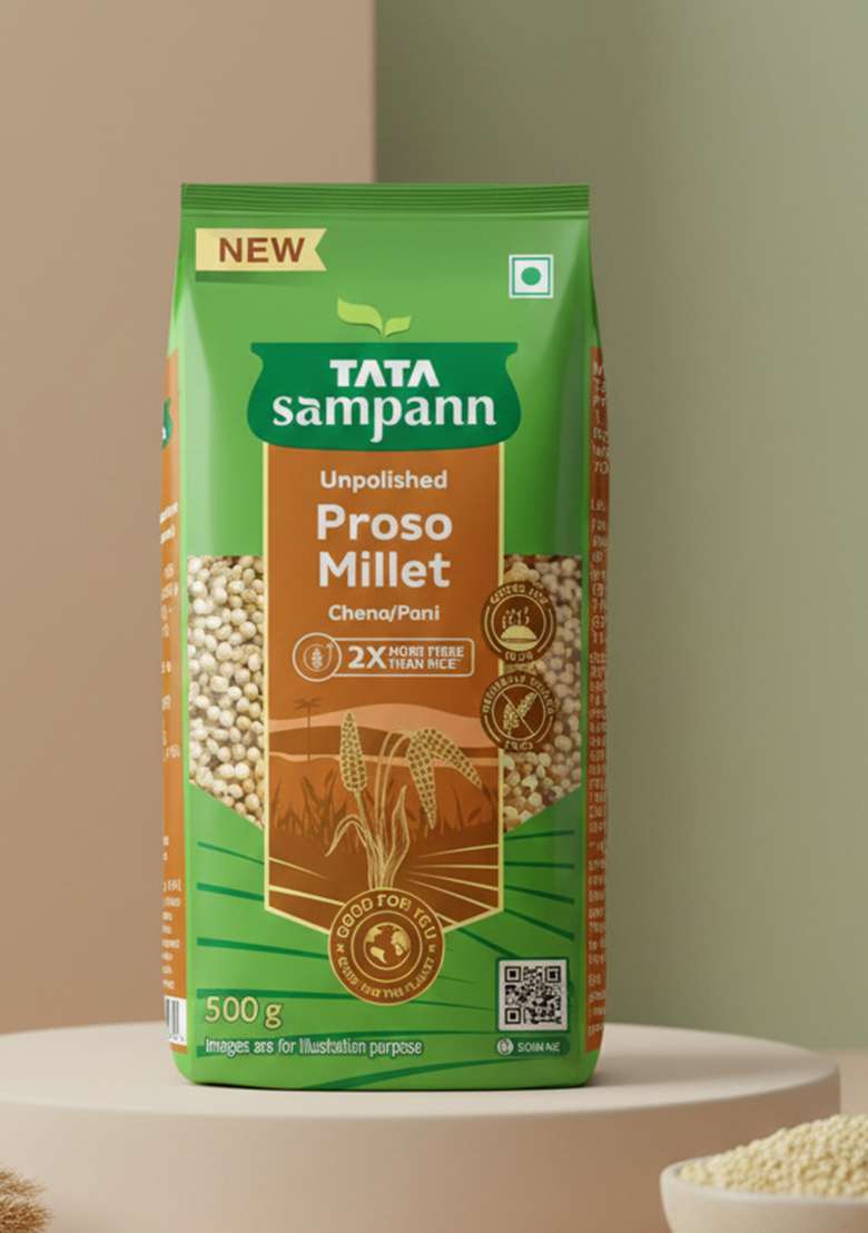 Tata Sampann Unpolished Proso Millet, 500 G - Indya