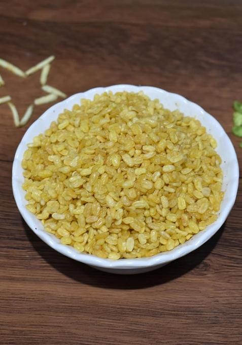 Moong Dal Namkeen Salty Moong Dal | Organic Namkeen | Fried In Cold Pressed Groundnut Oil | Healthy Indian Snacks | No Preservatives | Crispy Crunchy Ready To Eat (500 Gram, Moong Dal)