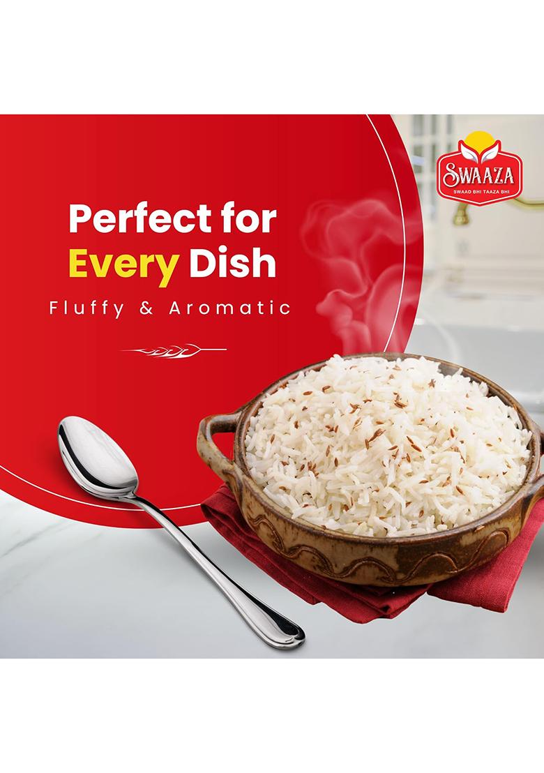 Swaaza Empire Basmati Rice 1 Kg – Premium Aged, Long Grain Basmati Rice, Elegant Long Grains, 7.80-7.90Mm Size, Mild Aroma – Versatile For Everyday Dishes And Perfect Biryani