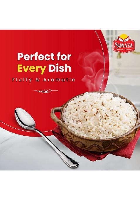 Swaaza Empire Basmati Rice 1 Kg – Premium Aged, Long Grain Basmati Rice, Elegant Long Grains, 7.80-7.90Mm Size, Mild Aroma – Versatile For Everyday Dishes And Perfect Biryani