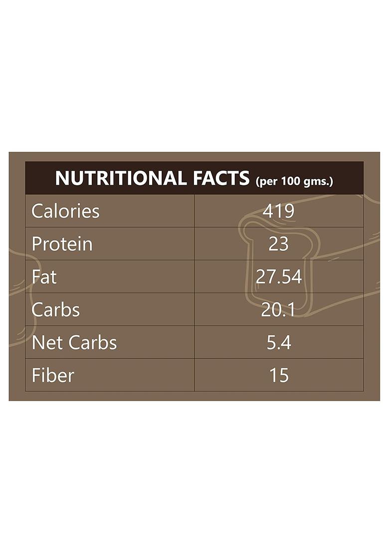 Leanbeing Keto Flour (500G) | Best Low Carb Flour | 1Gm Net Carb Per Chapati | Gluten Free | No Additives | Low Gi Non Gmo