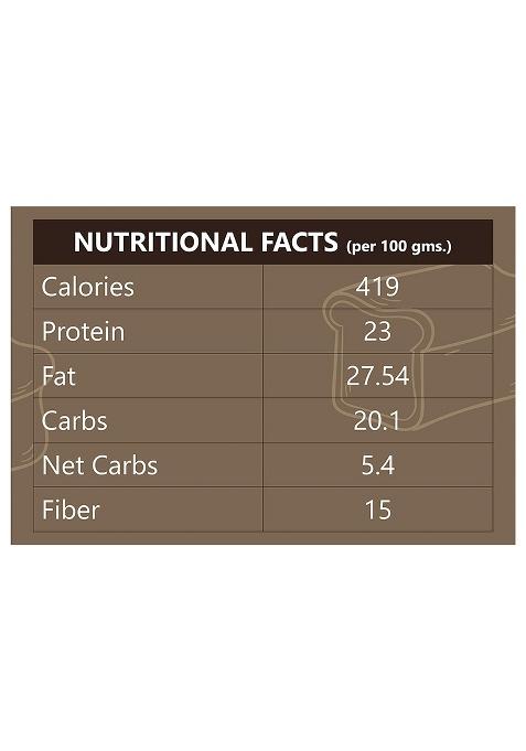 Leanbeing Keto Flour (500G) | Best Low Carb Flour | 1Gm Net Carb Per Chapati | Gluten Free | No Additives | Low Gi Non Gmo