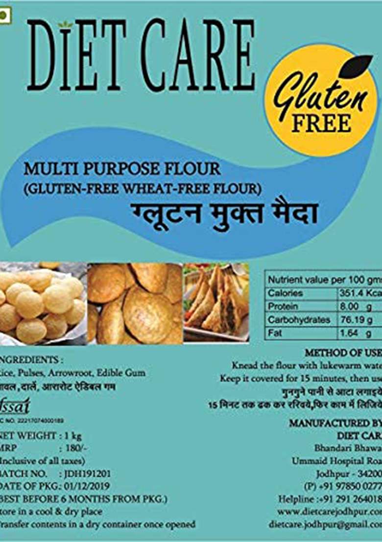 Diet Care Gluten Free Maida Replacer 1 Kg - Indya