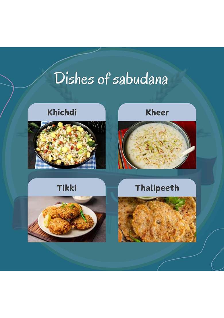 Sambhojanam/Sabudana/Sago-500Gm - Indya
