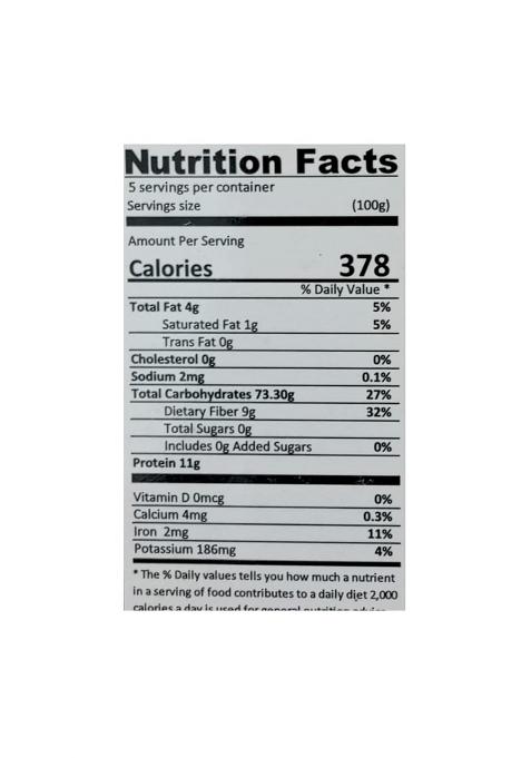 Nativefoodstore Kambu Pearl Millet Rava, 500G (Bajra/Sajjalu/Sajje/Kambam) | Healthy Breakfast | Gluten Free | Low Gi Breakfast Cereals | High Dietary Fibre | Rich In Calcium And Iron