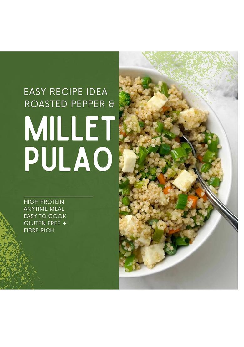 Golden Millets Unpolished Barnyard Millet 1 Kg Chemical Free Natural Samak Rice With High Fiber Protein, Nutrients & Vitamins Ideal For Fasting No Added Preservatives