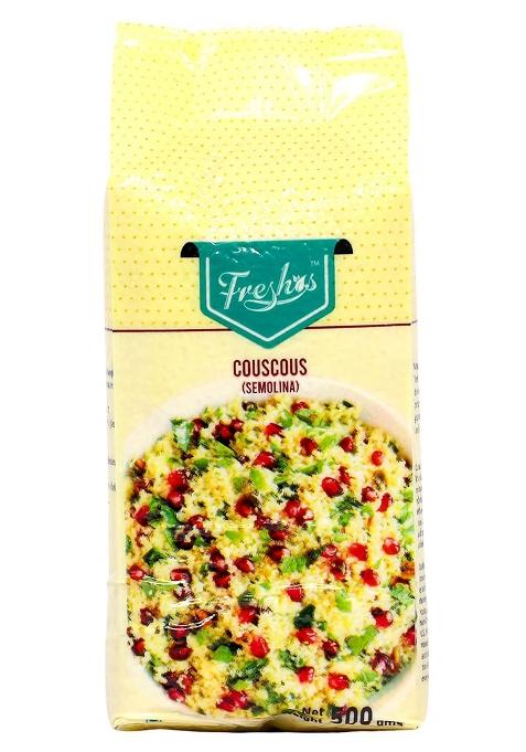Freshos Couscous Semolina, 500 Gm | Experience A Burst Of Taste