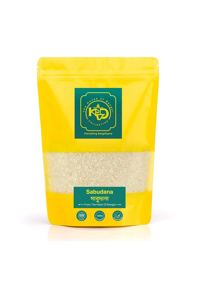 Kvd Collection Bangla Whole Sabudana - 250G | Tapioca | Sago (Small Pearls) - Indya