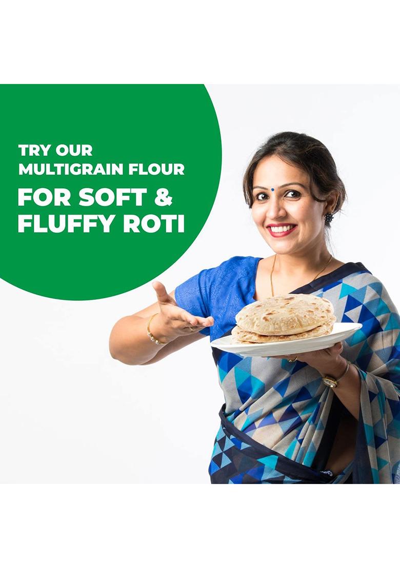 Wheafree Multigrain Gluten Free Atta (5Kg) (Pack Of 1) | Soya Free | Lactose Free | Easy To Digest | Suitable For Celiacs | Healthy And Tasty | Vegetarian