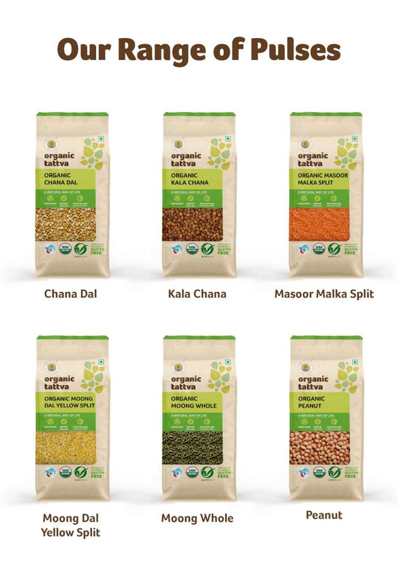 Organic Tattva Kabuli Chana 1Kg |Chole Chickpea White | Rich In Protein Naturally Gluten Free Unpolished Pesticide And Chemical Pack Of 1 - Indya