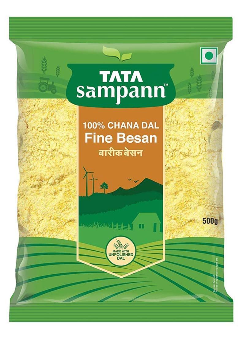 Tata Sampann 100% Chana Dal Besan 1Kg(Garagara)