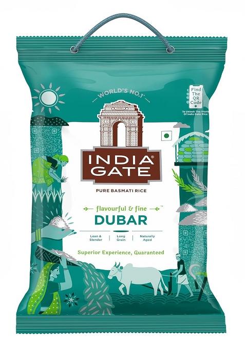 Pink Delight India Gate Basmati Rice Dubar 5 Kg / 6 Kg (Weight May Vary)