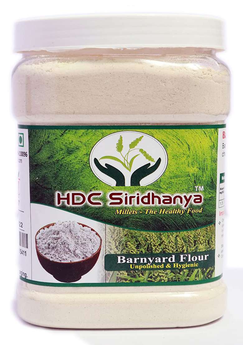 Hdc Siridhanya (Unpolished & Organic) Natural Barnyard Flour 900Gm Pack Of 1 - Indya