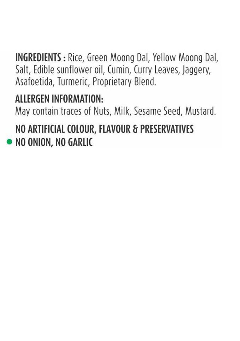 Kitchential Green Moong Dal Khichdi, Instant Ready To Cook Mix, 200G